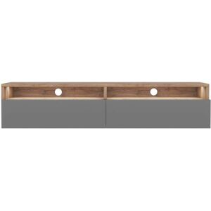 Selsey Rednaw - Mueble de TV Moderno con LED y Cajones - 140cm Selsey Rednaw - Mueble de TV Moderno con LED y Cajones - 140cm