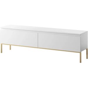 Selsey bemmi mobile TV - Bianco con gambe dorate Selsey bemmi mobile TV - Bianco con gambe dorate