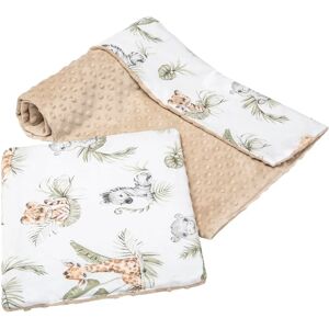 Ensemble Couette Beige / Gris Medi Partners - 75x100 + Oreiller 35x30 - Safari Ensemble Couette Beige / Gris Medi Partners - 75x100 + Oreiller 35x30 - Safari