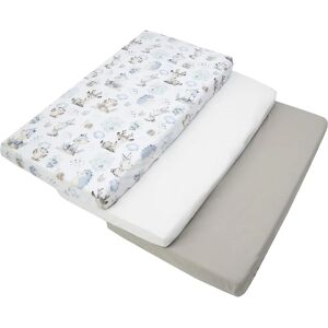 Set de 2 cearsafuri din bumbac Twin - Fitted Sheets 60x120 Set de 2 cearsafuri din bumbac Twin - Fitted Sheets 60x120