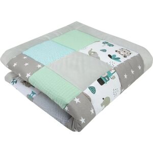 Medi Partners Kruipdeken - Katoen, Grijs, 120x120 - Kruipdeken Medi Partners Kruipdeken - Katoen, Grijs, 120x120 - Kruipdeken