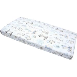 Drap-housse en coton Medi Partners Biela 120x60 - Unisexe - Publicité Drap-housse en coton Medi Partners Biela 120x60 - Unisexe - Publicité