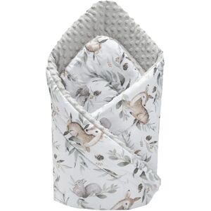 Medi Partners Couverture Bébé Double Face Coton + Minky - Publicité Medi Partners Couverture Bébé Double Face Coton + Minky - Publicité