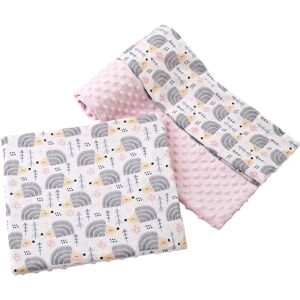 Medi Partners Gri/Roz Mătlas 75x100 - Quilt Medi Partners Gri/Roz Mătlas 75x100 - Quilt