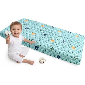 Medi Partners Bosque escandinavo tyrkysová Sábana ajustable - Cama 120x60 Medi Partners Bosque escandinavo tyrkysová Sábana ajustable - Cama 120x60