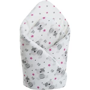 Medi Partners - Double-Sided Cotton Baby Wrap - Gris Medi Partners - Double-Sided Cotton Baby Wrap - Gris