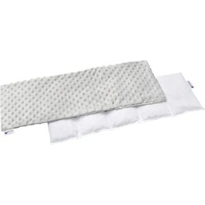 Medi Partners Thermophor met Kersenpitten Groot 20x60 - 5 Kamers Minky - Grijs - Verwarmingskussen Medi Partners Thermophor met Kersenpitten Groot 20x60 - 5 Kamers Minky - Grijs - Verwarmingskussen