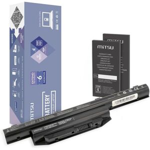 Batterie Mitsu pour Fujitsu Lifebook E753 - 4400mAh, 48Wh Batterie Mitsu pour Fujitsu Lifebook E753 - 4400mAh, 48Wh
