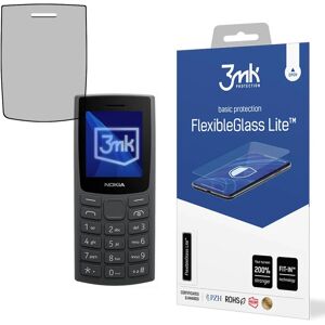 Nokia 105 (2023) - Protecteur d'écran 3MK FlexibleGlass Lite Nokia 105 (2023) - Protecteur d'écran 3MK FlexibleGlass Lite