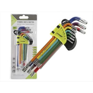 Conjunto de chaves Carmotion T10 - T50 - 9 peças Conjunto de chaves Carmotion T10 - T50 - 9 peças