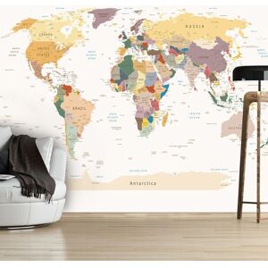 Marque ARTGEIST Modèle Carte du Monde - 100x70 cm Papier Peint - Publicité Marque ARTGEIST Modèle Carte du Monde - 100x70 cm Papier Peint - Publicité
