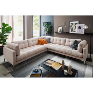 TRENDS BY HG Landau U-Form Sofa - U-Form Cord-Stoff Beige TRENDS BY HG Landau U-Form Sofa - U-Form Cord-Stoff Beige