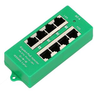 Extralink Model - 4-portowy Gigabit PoE Injector - 802.3af/at - Akcesoria sieciowe Extralink Model - 4-portowy Gigabit PoE Injector - 802.3af/at - Akcesoria sieciowe