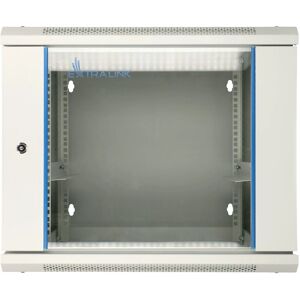 Extralink 12U 600X600 AZH Szary - Szafka rack - Montaż na ścianie Extralink 12U 600X600 AZH Szary - Szafka rack - Montaż na ścianie