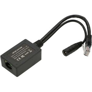 Extralink EX.14688 PoE Adapter - Gigabit Ethernet, 10/100/1000 Mbit/s, Schwarz Extralink EX.14688 PoE Adapter - Gigabit Ethernet, 10/100/1000 Mbit/s, Schwarz