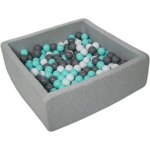 Mimii Piscine à Boules - 90x90 cm, 300 balles, Amusement Coloré - Publicité Mimii Piscine à Boules - 90x90 cm, 300 balles, Amusement Coloré - Publicité