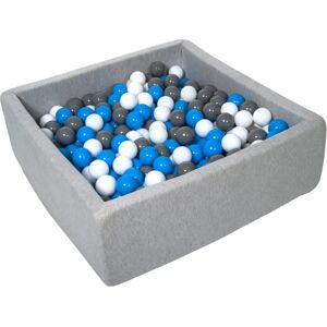 Viking Boltgrop - Piscine à Boules - 90x90 Cm - 450 Boules Ø 7 Cm - Blanc, Bleu, Gris - Publicité Viking Boltgrop - Piscine à Boules - 90x90 Cm - 450 Boules Ø 7 Cm - Blanc, Bleu, Gris - Publicité