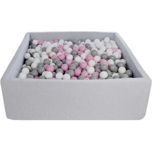 Espace de Jeu Viking - 1200 Balles 7cm - Blanc, Rose, Gris - Sécurité - Publicité Espace de Jeu Viking - 1200 Balles 7cm - Blanc, Rose, Gris - Sécurité - Publicité