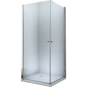 Mexen Pretoria Duo 90x80 cm - Chrome - Cabina de ducha Mexen Pretoria Duo 90x80 cm - Chrome - Cabina de ducha