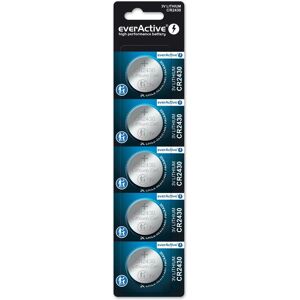Everactive CR2430 Lithium Batterij - 5 Stuks Everactive CR2430 Lithium Batterij - 5 Stuks