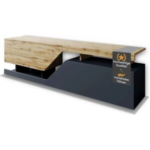 DAKO Jednostka TV - Wotan Antracyt - 160x46x35cm DAKO Jednostka TV - Wotan Antracyt - 160x46x35cm
