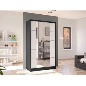 MUEBLES Atlanta 169 - Posuvné dveře, 4 police - Skříň MUEBLES Atlanta 169 - Posuvné dveře, 4 police - Skříň