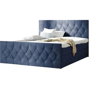 Muebles Baltimore 161 Doble Azul - Cama Muebles Baltimore 161 Doble Azul - Cama