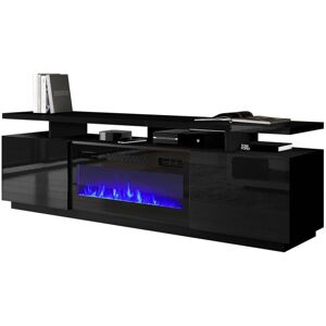 ARREDAMENTO1 Charlotte 151 Stůl na TV - Topení, Dveře, Tvrzené sklo ARREDAMENTO1 Charlotte 151 Stůl na TV - Topení, Dveře, Tvrzené sklo