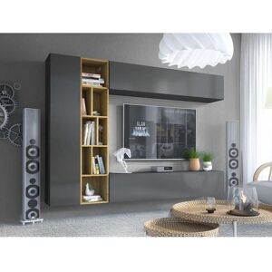 ARREDAMENTO1 - Moduł salonu Miami 325 - Push to Open, 1600mm, Laminat 16mm ARREDAMENTO1 - Moduł salonu Miami 325 - Push to Open, 1600mm, Laminat 16mm