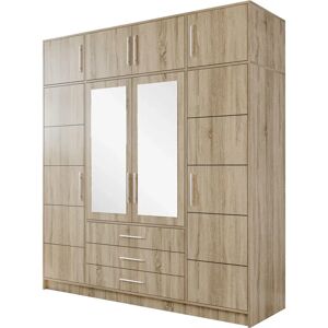 MUEBLES A137 Skříň Sonoma dub - Wardrobe MUEBLES A137 Skříň Sonoma dub - Wardrobe