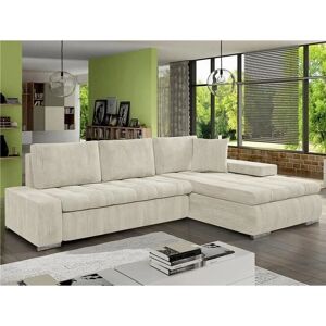 Sofá esquina cama Comfivo - Terciopelo, marrón claro, 265x185x85cm Sofá esquina cama Comfivo - Terciopelo, marrón claro, 265x185x85cm