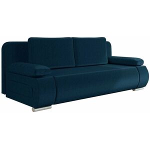 Sofá cama Kronos 09 azul con caja de ropa de cama - Sofá cama Sofá cama Kronos 09 azul con caja de ropa de cama - Sofá cama