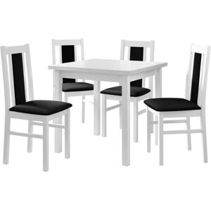 Conjunto de comedor Victorville 279 Blanco - MUEBLES Conjunto de comedor Victorville 279 Blanco - MUEBLES