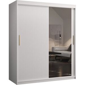 MUEBLES Hartford 402 - Puertas correderas, 5 estantes - Armario MUEBLES Hartford 402 - Puertas correderas, 5 estantes - Armario