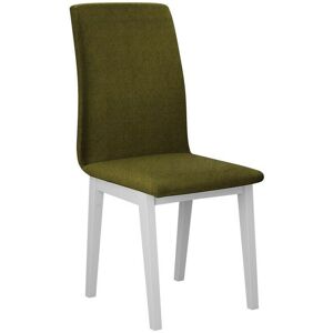 MOBILIER1 Silla Victorville 268 Blanco Tapizado de Madera - Silla MOBILIER1 Silla Victorville 268 Blanco Tapizado de Madera - Silla