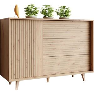 MUEBLES Roble Artisan L106 - Komoda MUEBLES Roble Artisan L106 - Komoda