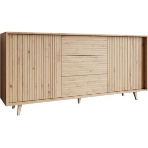 MUEBLES Comfivo L107 - Dubové dřevo - 84x180x40cm Komoda MUEBLES Comfivo L107 - Dubové dřevo - 84x180x40cm Komoda