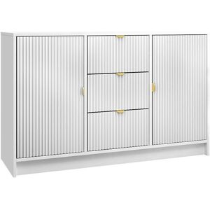Nábytek Comfivo J106 Bílý - 3 zásuvky, 75x118x40cm Nábytek Comfivo J106 Bílý - 3 zásuvky, 75x118x40cm