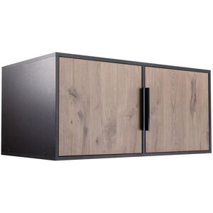 MUEBLES B100 Gabinete Roble Oscuro - Muebles de Almacenamiento MUEBLES B100 Gabinete Roble Oscuro - Muebles de Almacenamiento