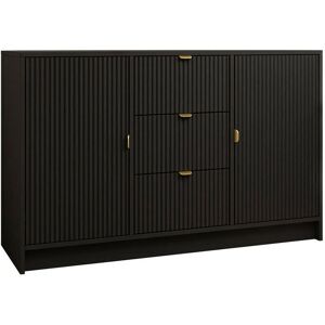 Cómoda Comfivo J106 Negra - Cajonera Cómoda Comfivo J106 Negra - Cajonera