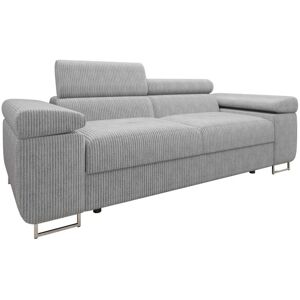 Sofá de Terciopelo Gris S105 de Mobilier1 - Sofá Sofá de Terciopelo Gris S105 de Mobilier1 - Sofá