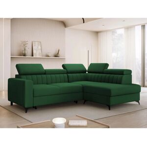 MOBILIER1 - Modelo 202 - Tela tipo terciopelo - Esquina derecha - Sofá MOBILIER1 - Modelo 202 - Tela tipo terciopelo - Esquina derecha - Sofá