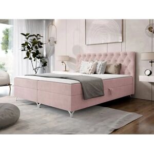 Cama doble rosa de Muebles - 200x200 cm - Producto de la UE Cama doble rosa de Muebles - 200x200 cm - Producto de la UE