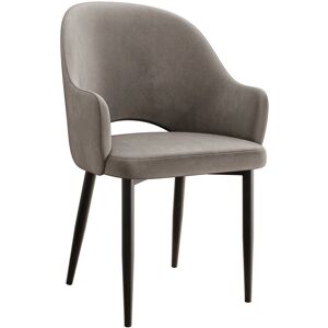 MUEBLES - Jackson 116 - Tapicerka z aksamitu - Metalowe nogi MUEBLES - Jackson 116 - Tapicerka z aksamitu - Metalowe nogi