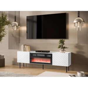 MOBILIER1 U106 - Estantería de TV personalizable - Blanco y Negro MOBILIER1 U106 - Estantería de TV personalizable - Blanco y Negro