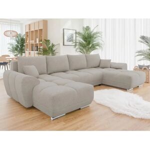 MUEBLES Camden 101 Rohová Pohovka Světle Hnědá - Pohovka MUEBLES Camden 101 Rohová Pohovka Světle Hnědá - Pohovka