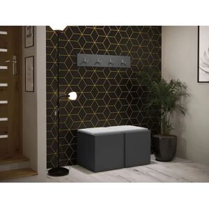 MOBILIER1 Hartford 275 Grafito Bouclé Mueble conjunto de suelo MOBILIER1 Hartford 275 Grafito Bouclé Mueble conjunto de suelo