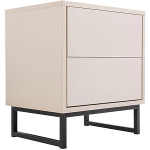 MOBILIER1 - Calcalo 104 - Beige - Mesita de noche MOBILIER1 - Calcalo 104 - Beige - Mesita de noche