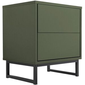 MOBILIER1 - Calcalo 104 - Verde - 49x43x33 cm - Mesita de noche MOBILIER1 - Calcalo 104 - Verde - 49x43x33 cm - Mesita de noche