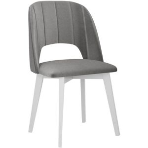 MOBILIER1 - Victorville 370 - Gris - Terciopelo - 83x48x54 cm - Chair MOBILIER1 - Victorville 370 - Gris - Terciopelo - 83x48x54 cm - Chair
